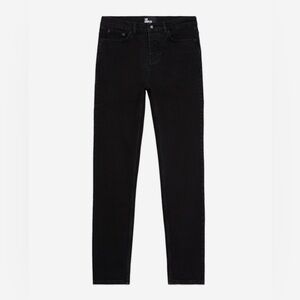 NWT The Kooples Slim Fir Black Wash Jeans